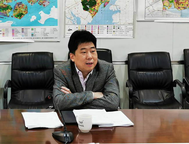 陈勇副局长莅临市规划院调研指导工作